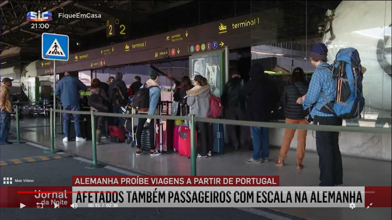 Le Gouvernement Est Tres Mecontent Du Maintien De L Interdiction De Vol Par L Allemagne Touchant Les Passagers Portugais Actualites Du Portugal